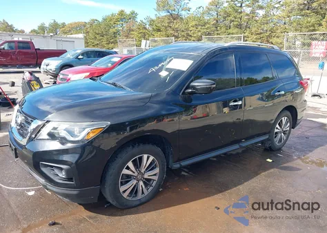 2018 Nissan Pathfinder S from USA, damaged, VIN 5N1DR2MM7JC625863